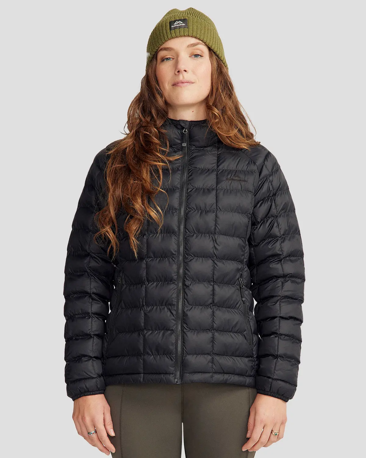 Women's Heli Insulated Hooded Jacket - Black Stingray 1