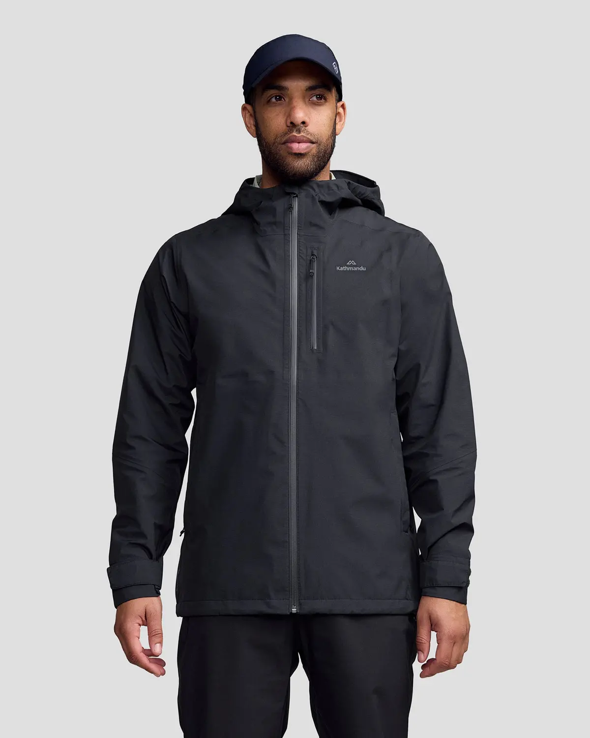 Men's Ridge 3L Gore-Tex Rain Jacket - Black Stingray 1