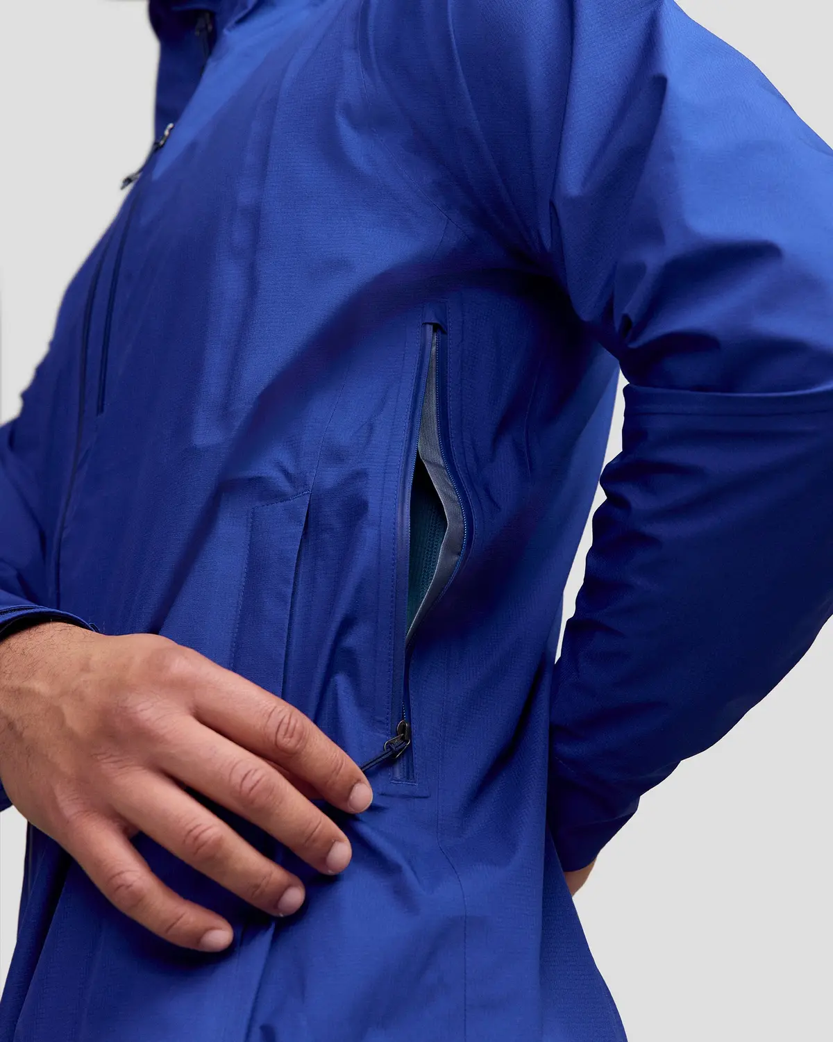 Men's Ridge 3L Gore-Tex Rain Jacket - Bright Navy 5