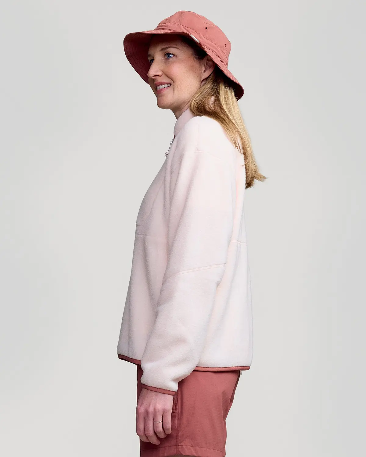 Women's Trailhead Fleece 1/4 Zip Pullover - Peachy 4