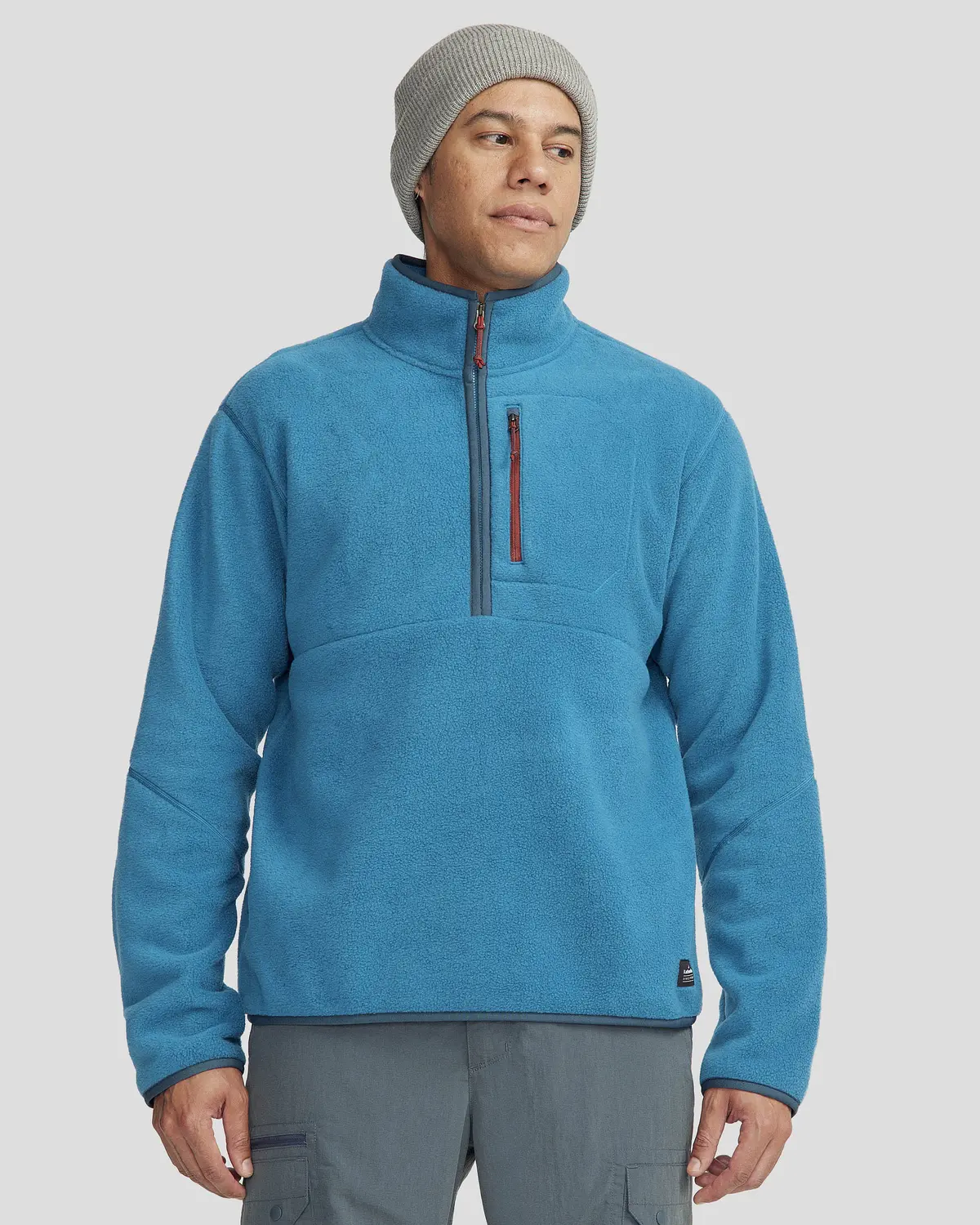Men's Trailhead Fleece 1/4 Zip Pullover - Dark Eddy 1