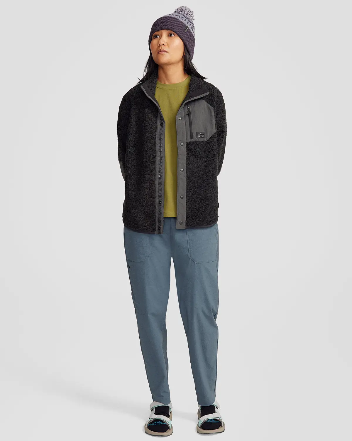 Co-Z High Pile Women's Jacket V3 - Black Stingray 2