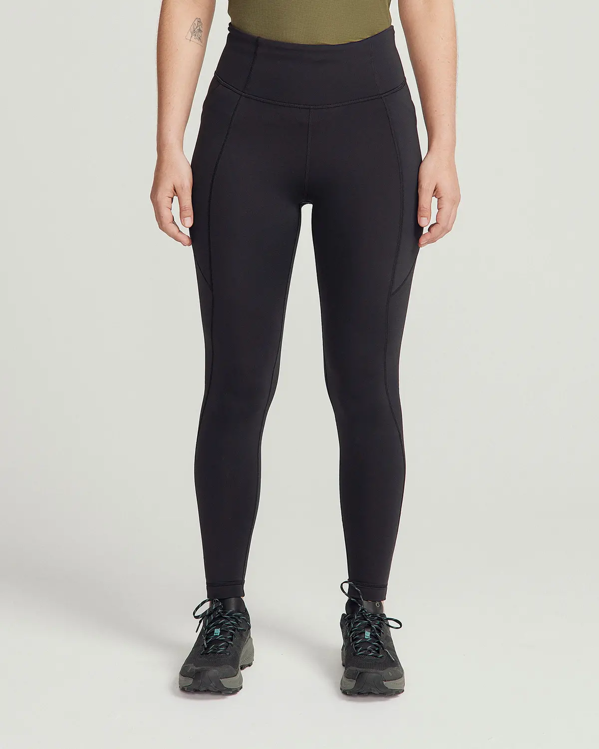 Women's Seeker Winter Leggings - Black Stingray 1