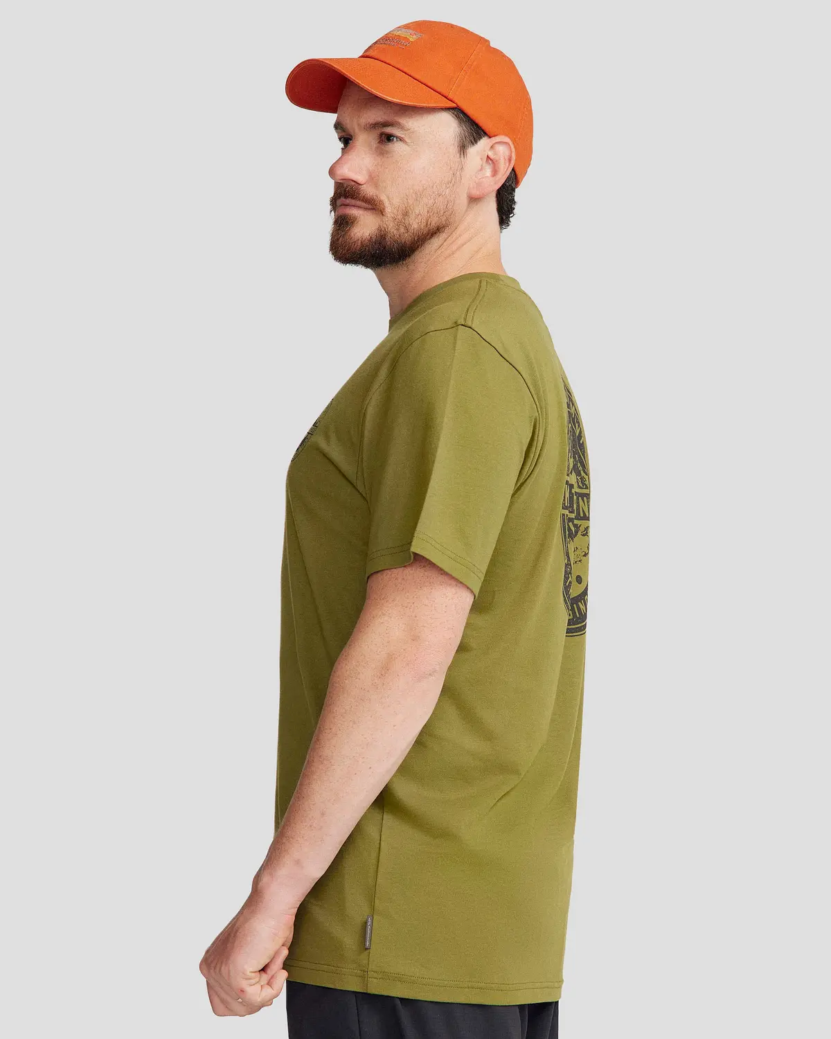 Men's Outdoor Equipment Co Organic Cotton T-Shirt - Dark Fern 2