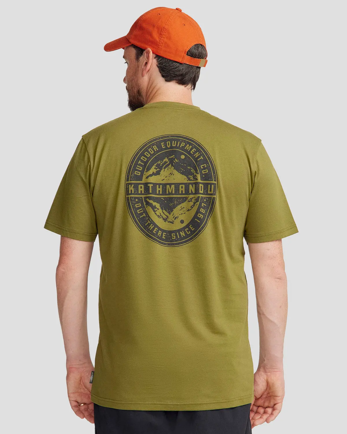 Men's Outdoor Equipment Co Organic Cotton T-Shirt - Dark Fern 3