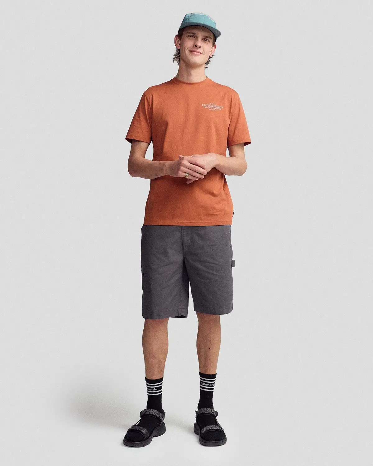 Men's Exploration Organic Cotton T-Shirt - Copper 2