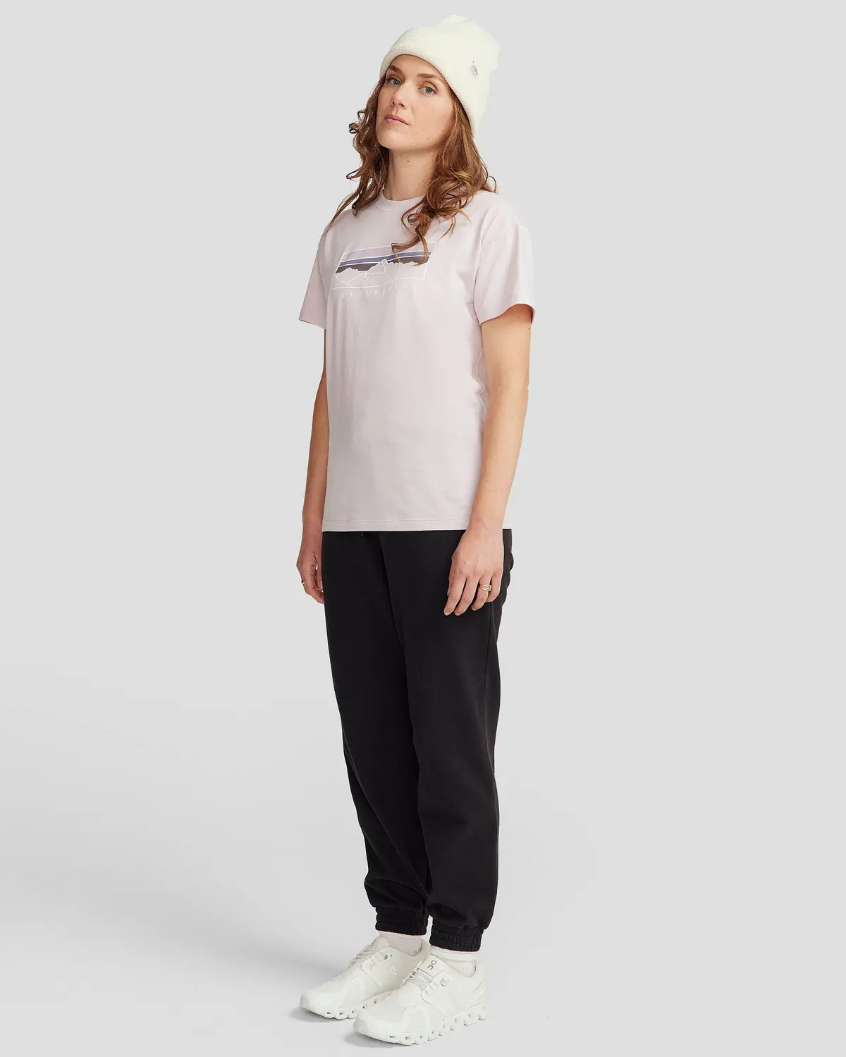 Women's Mountain Sunset Organic Cotton T-Shirt - Stardust 2