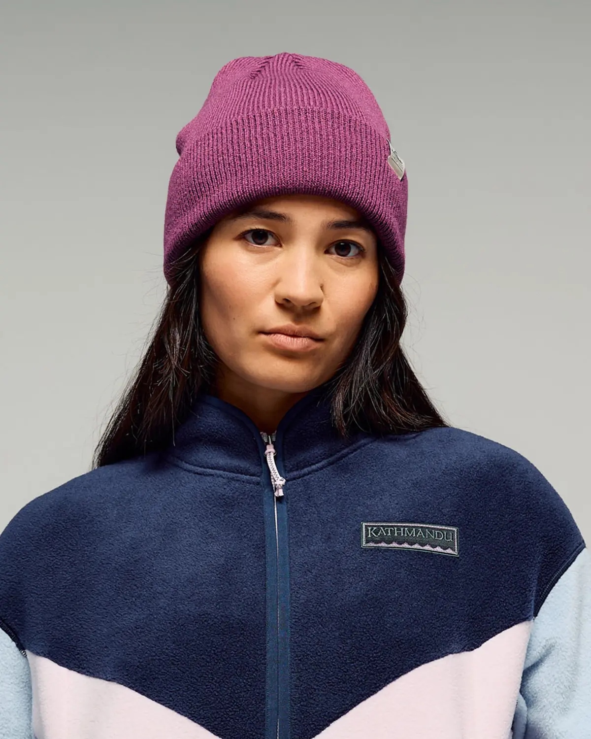 Fyfe Beanie V2 - Washed Berry 1