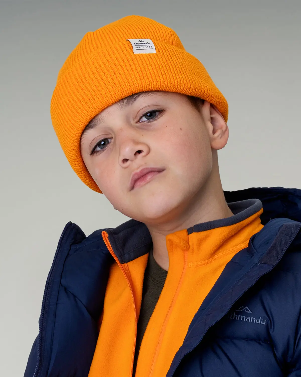 Kids' Fyfe Beanie - Magma 1