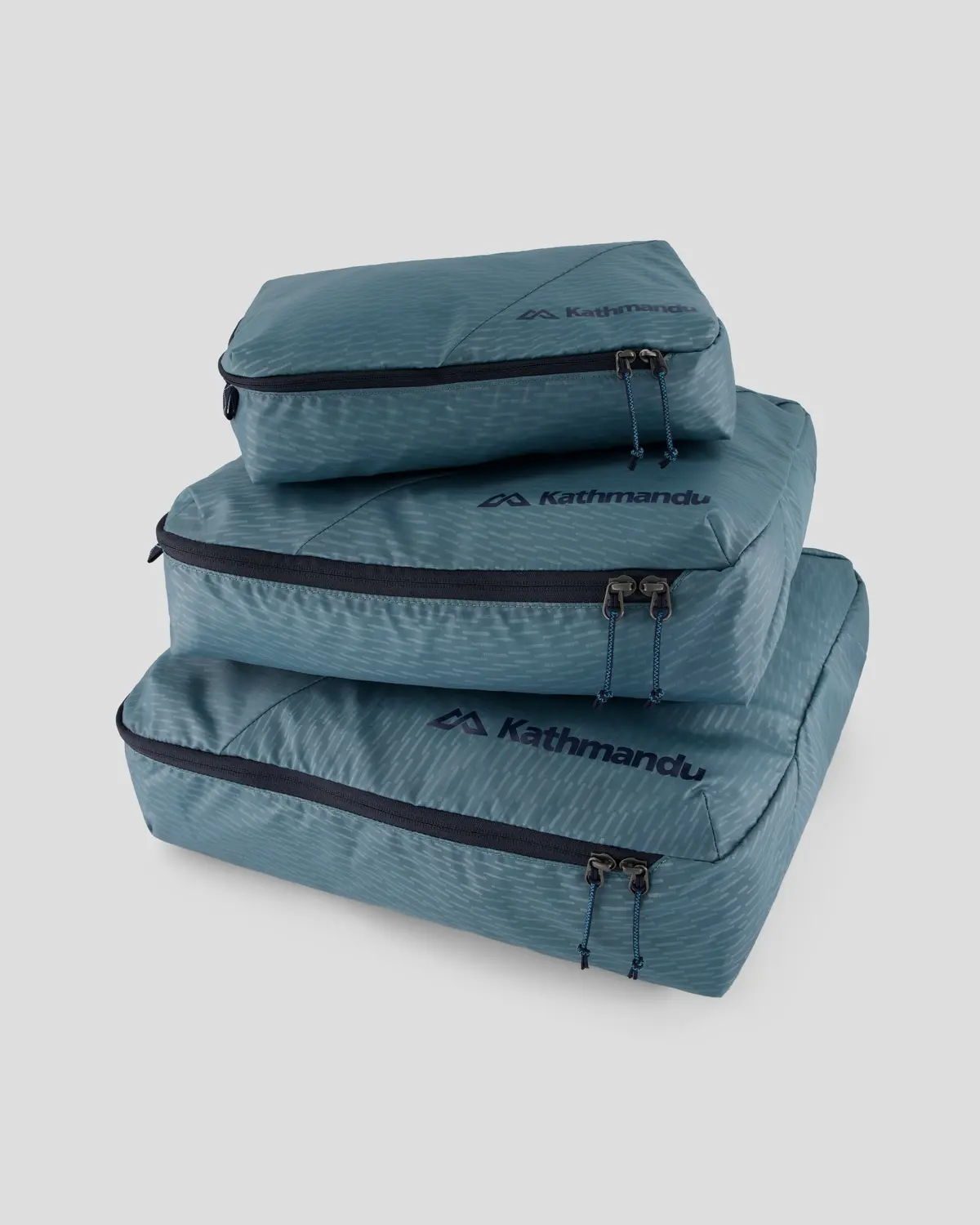 Packing Cube Set Three Pack - Washed Blue 1
