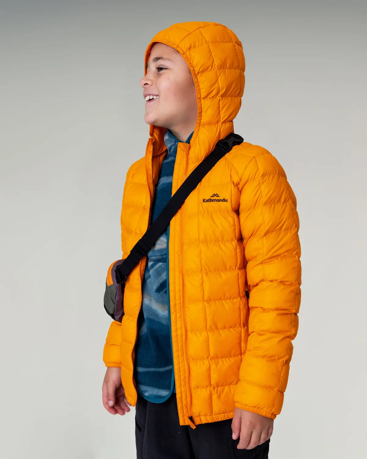 Kids' Heli Insulated Hooded Jacket - Magma 1