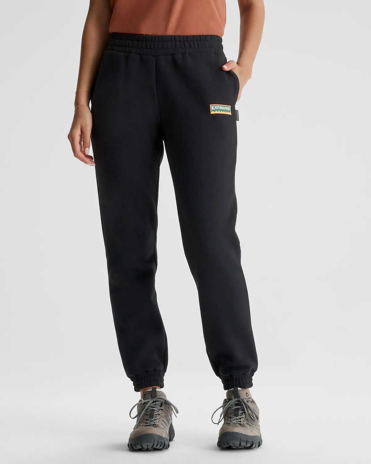 Women's Logo Slouchy Bb Joggers - Black 1