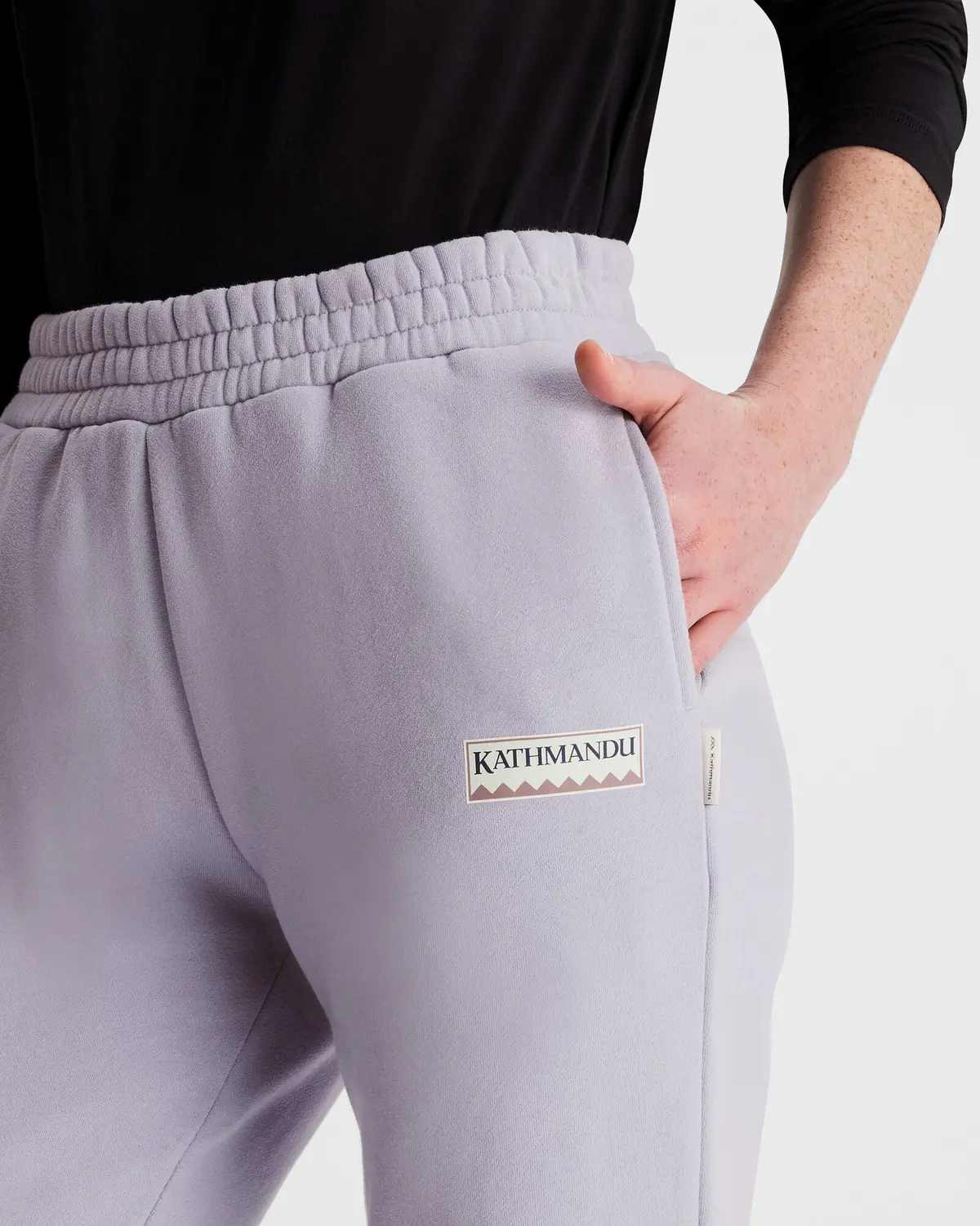 Women's Logo Slouchy Bb Joggers - Dusty Lilac 4