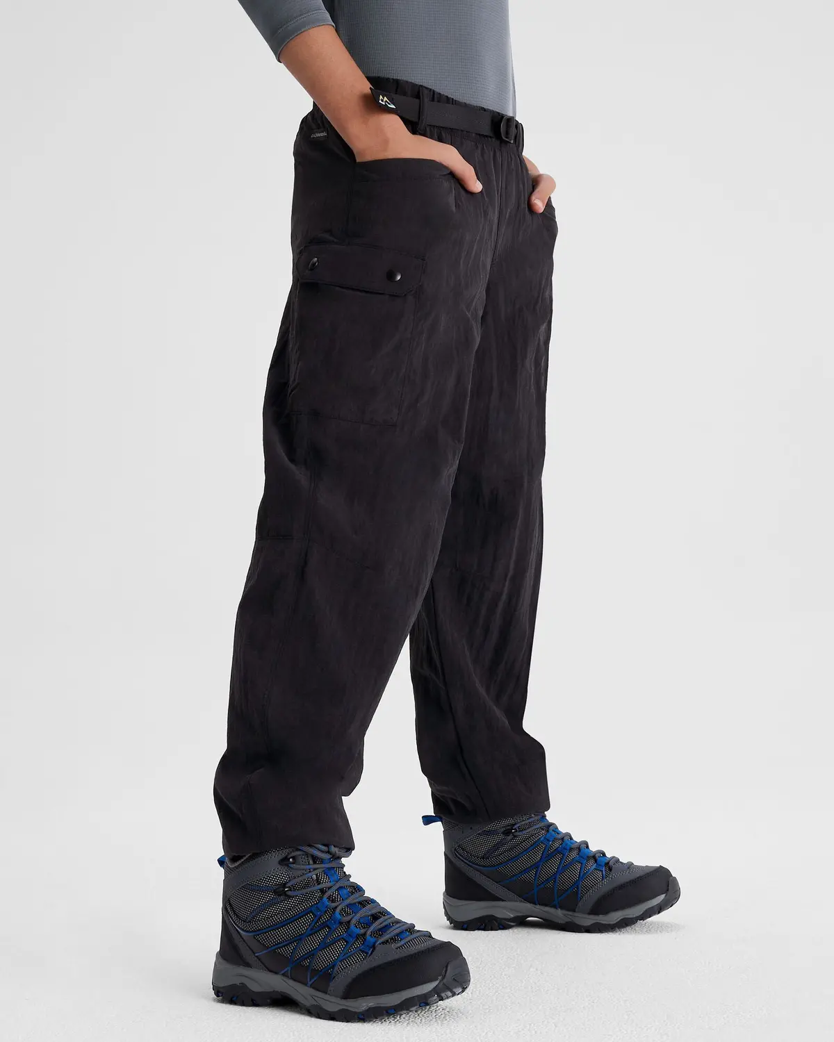 Boys' Evry-Day  Lined Cargo Pants  - Black 1