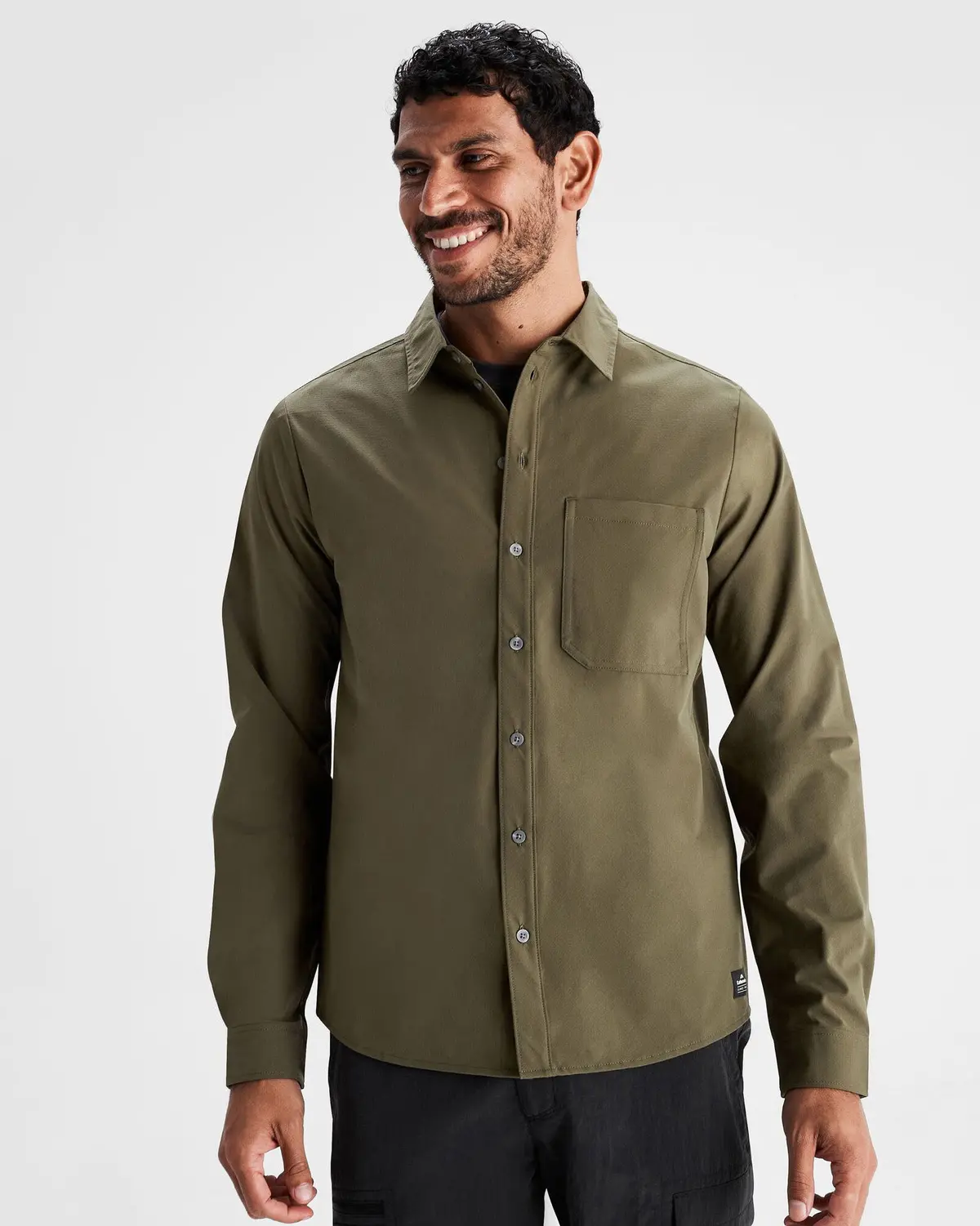 Men's Corsair Long Sleeve Shirt - Light Moss 1