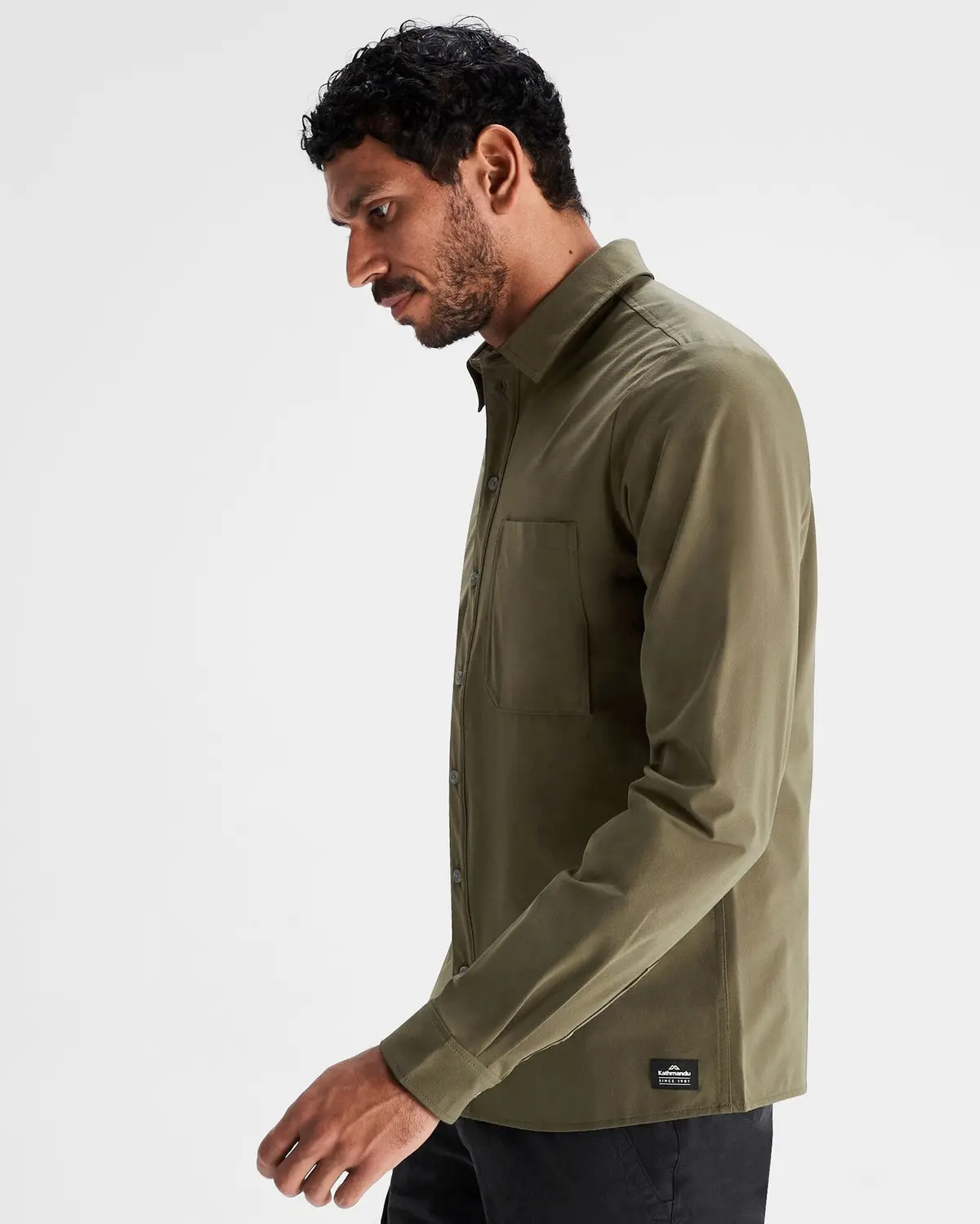 Men's Corsair Long Sleeve Shirt - Light Moss 3