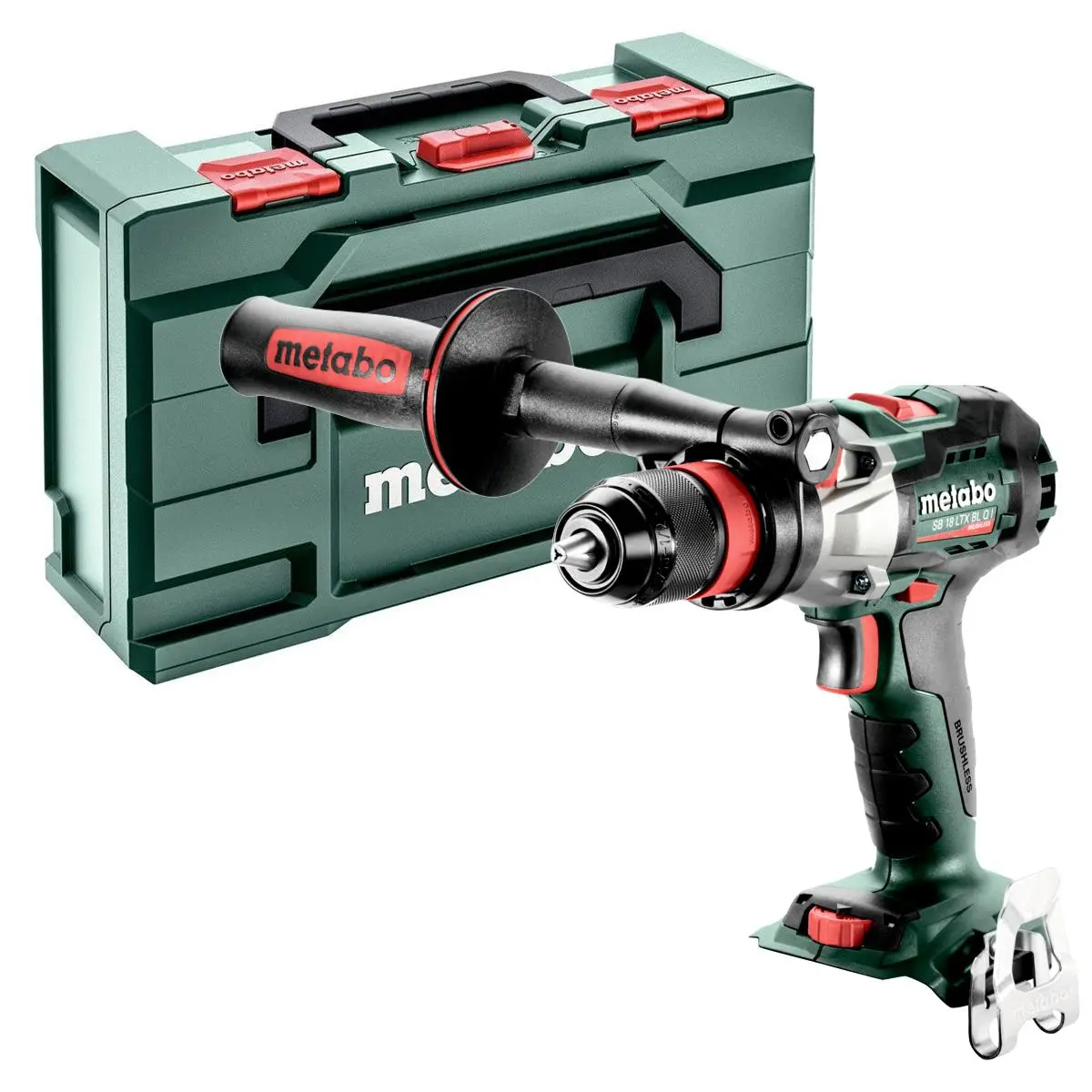 Metabo Sb 18 Ltx Bl Q I 18V Brushless Combi Drill Body Only With Metabox 602361840 1
