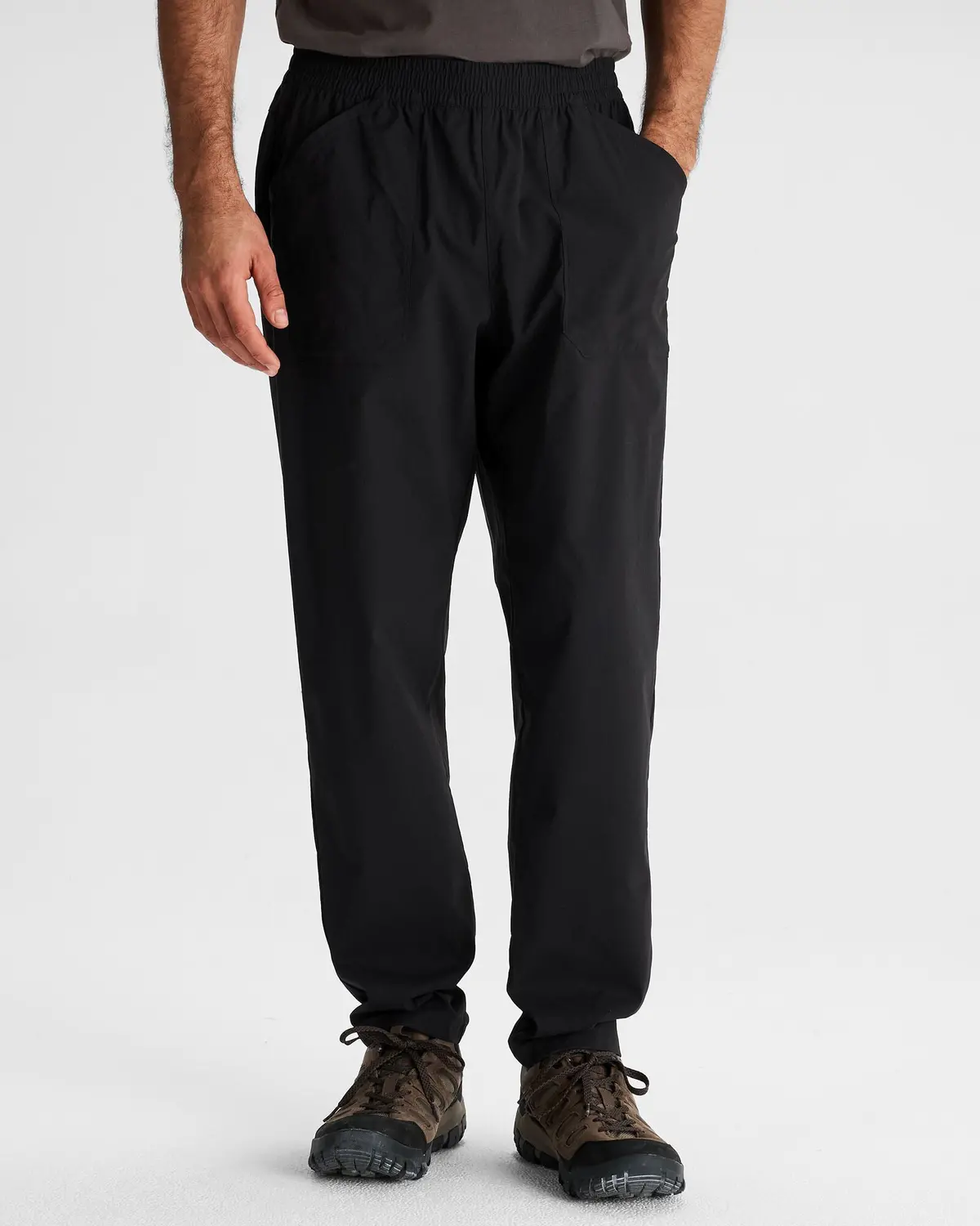 Men's Miro Pull On Pants - Black Stingray 1