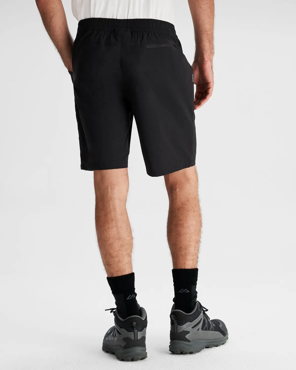Men's Miro Pull On 8" Shorts - Black Stingray 4