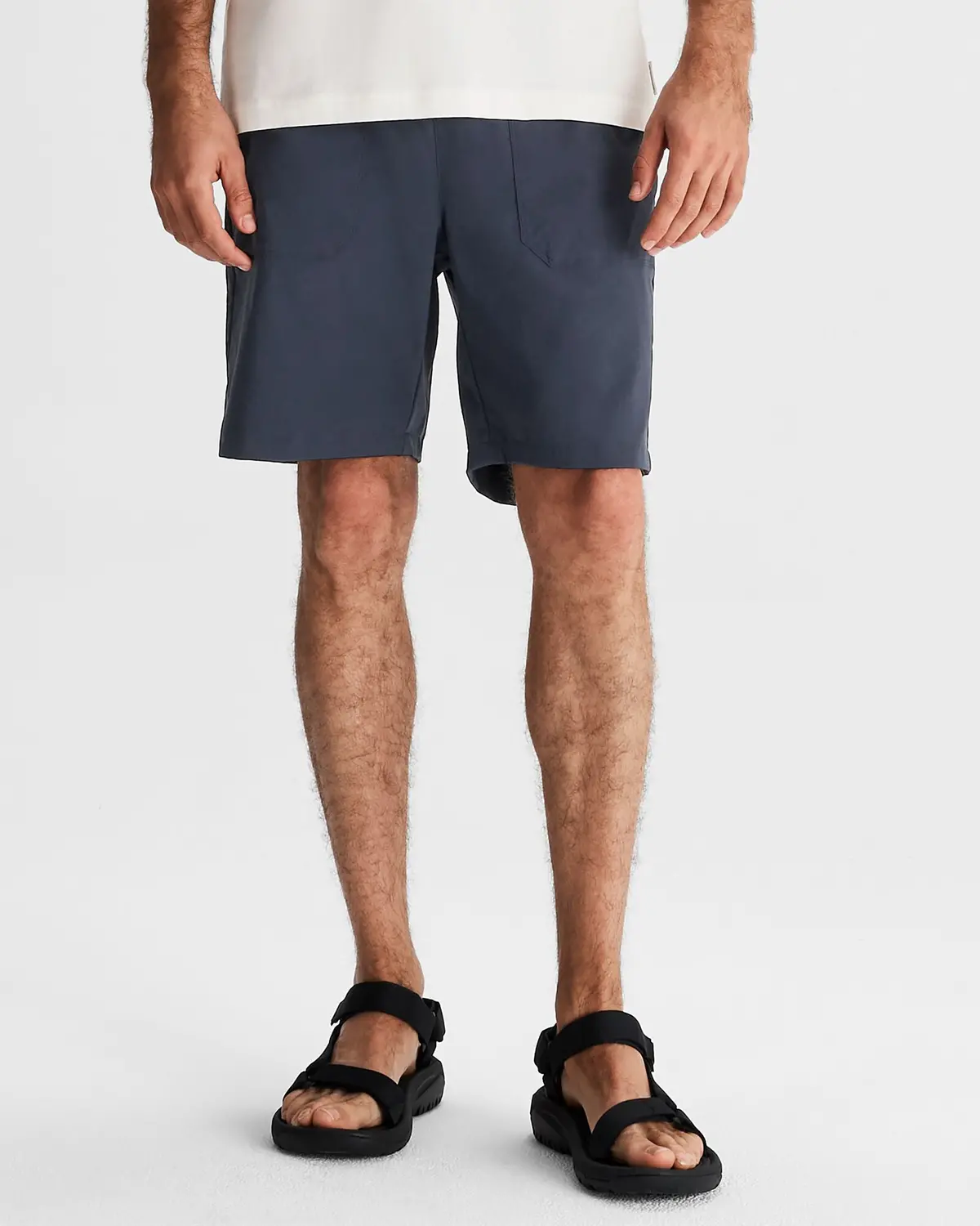 Men's Miro Pull On 8" Shorts - Pure Navy 1