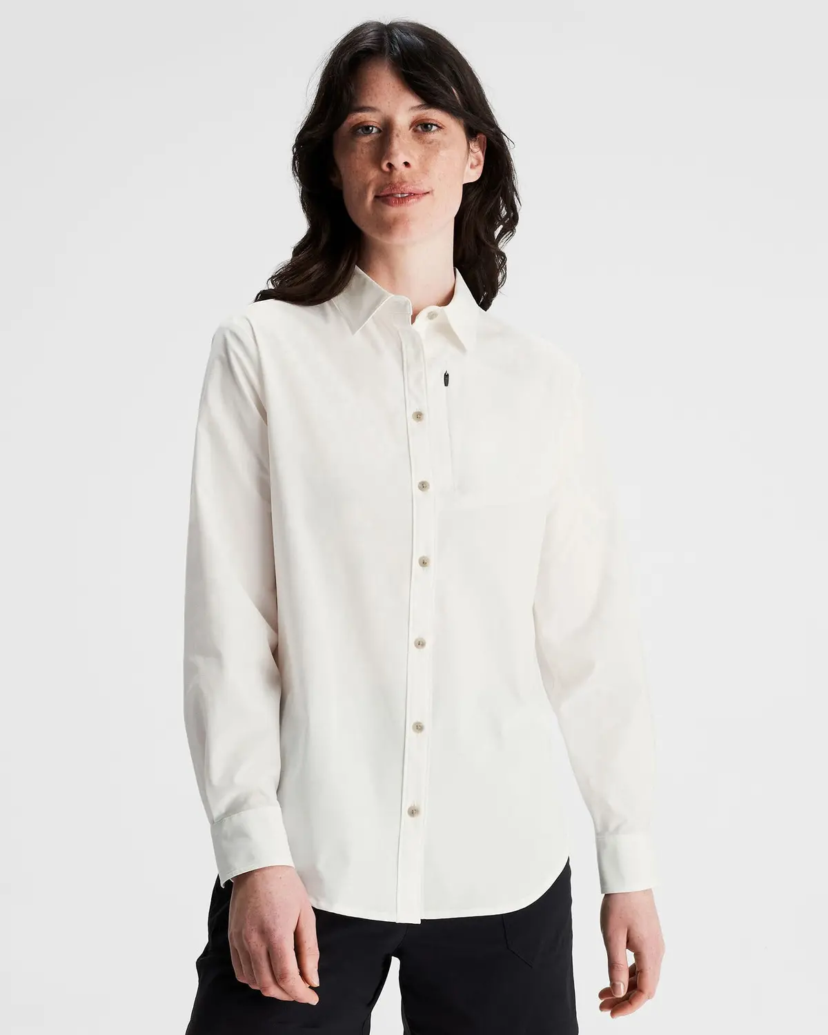 Women's Sun Breaker Long Sleeve Shirt - White 1