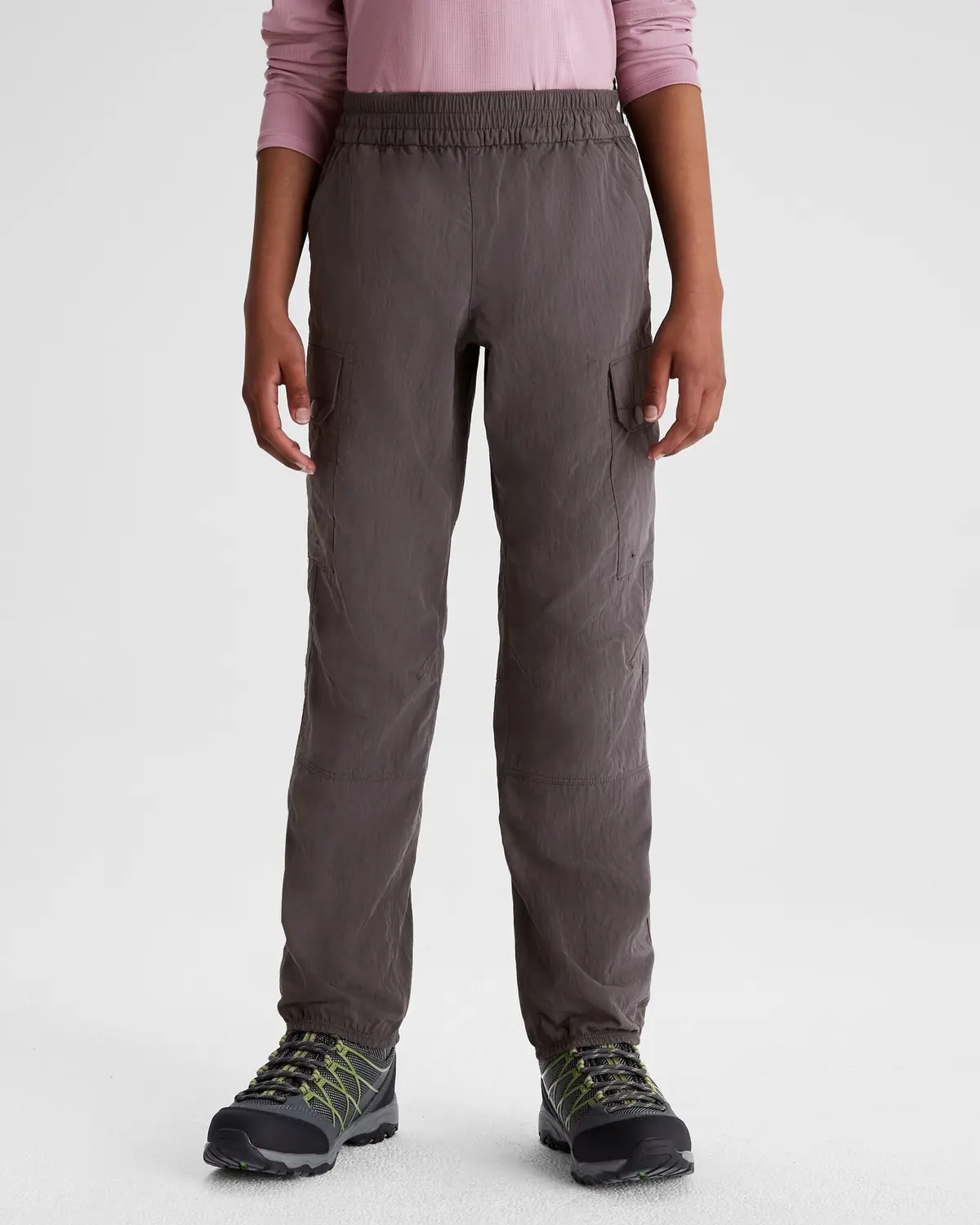 Girls' Evry-Day Cargo Pants - Light Quartz 1