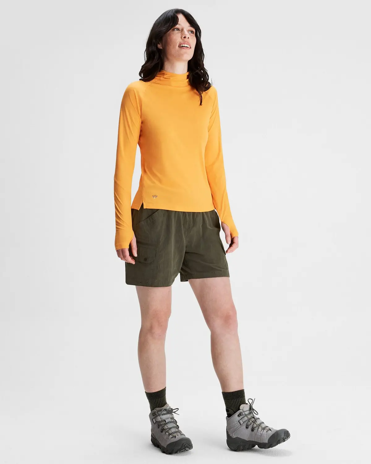 Women's Evry-Day Cargo Shorts - Dark Moss 2