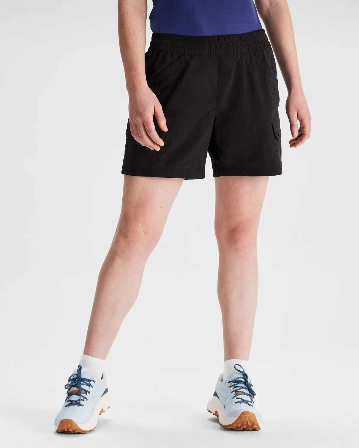 Women's Evry-Day Cargo Shorts - Black 1
