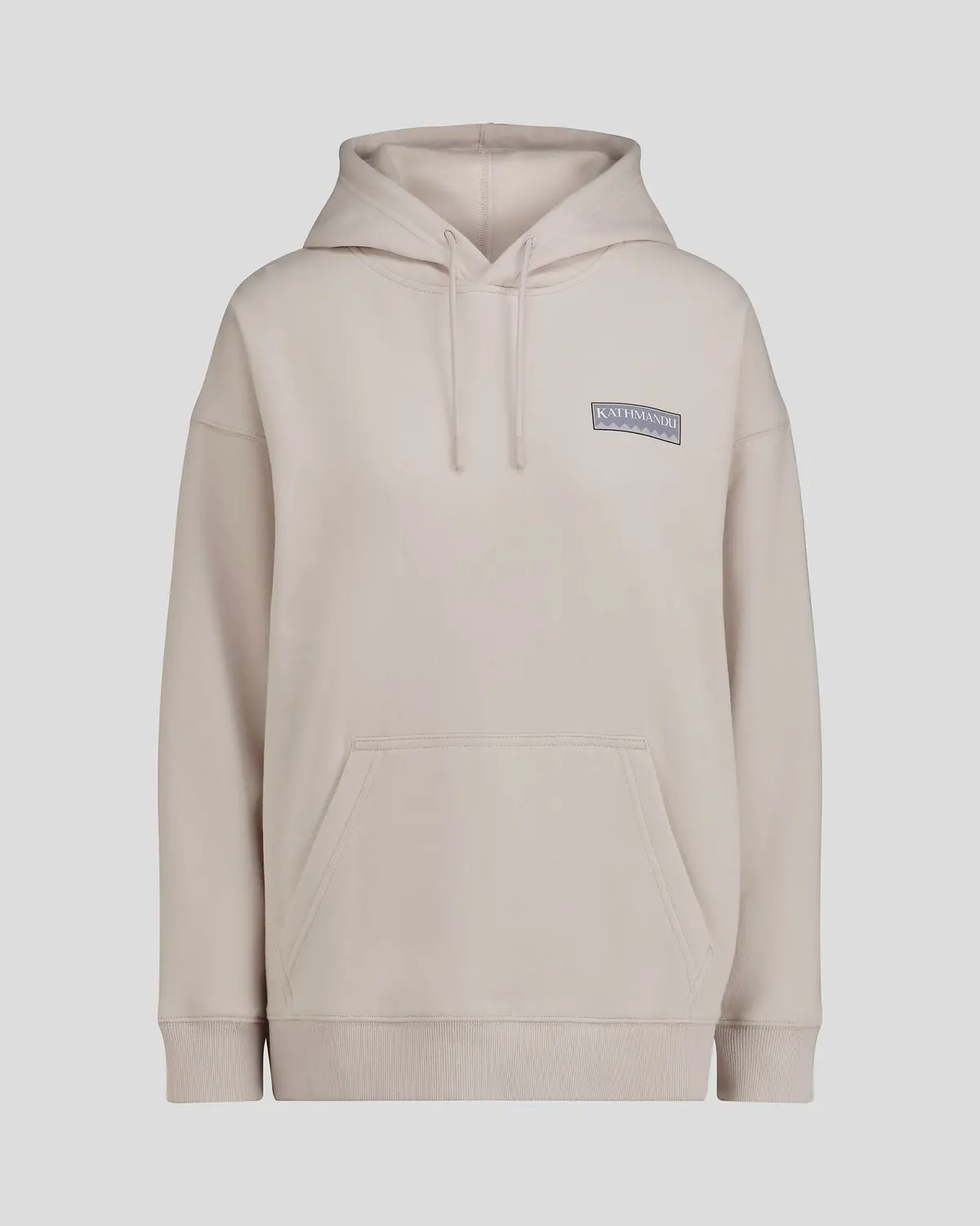 Women's Heritage Logo Slouchy Lt Bb Hoodie - Shroom 1