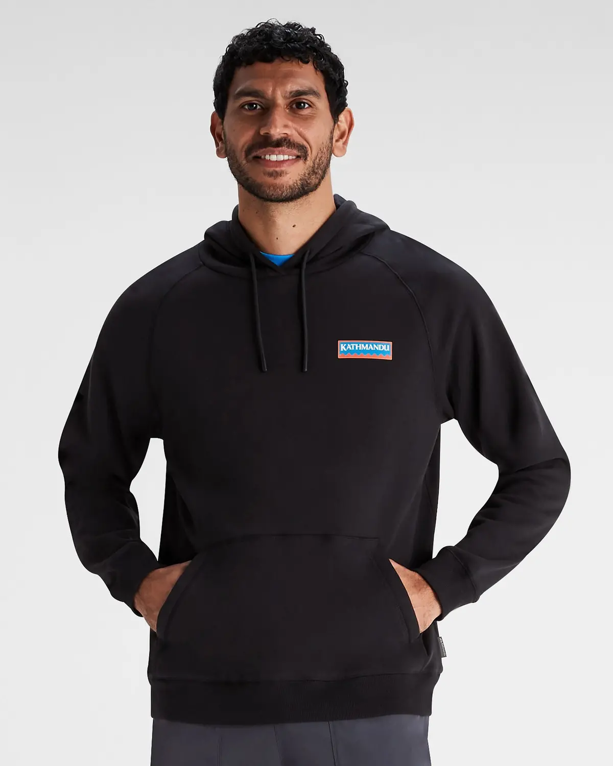Men's Heritage Logo Lt Bb Hoodie  - Black Stingray 1