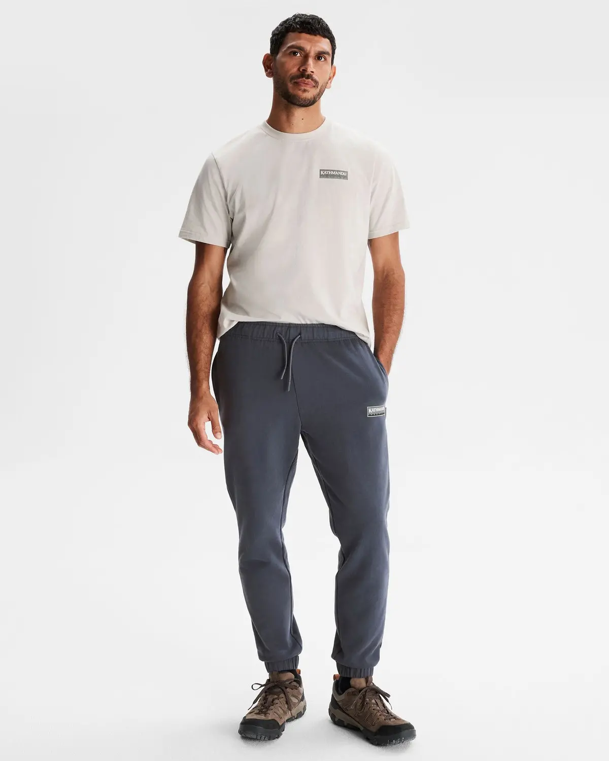 Heritage Logo Men's Lt Bb Joggers - Mid Navy 2
