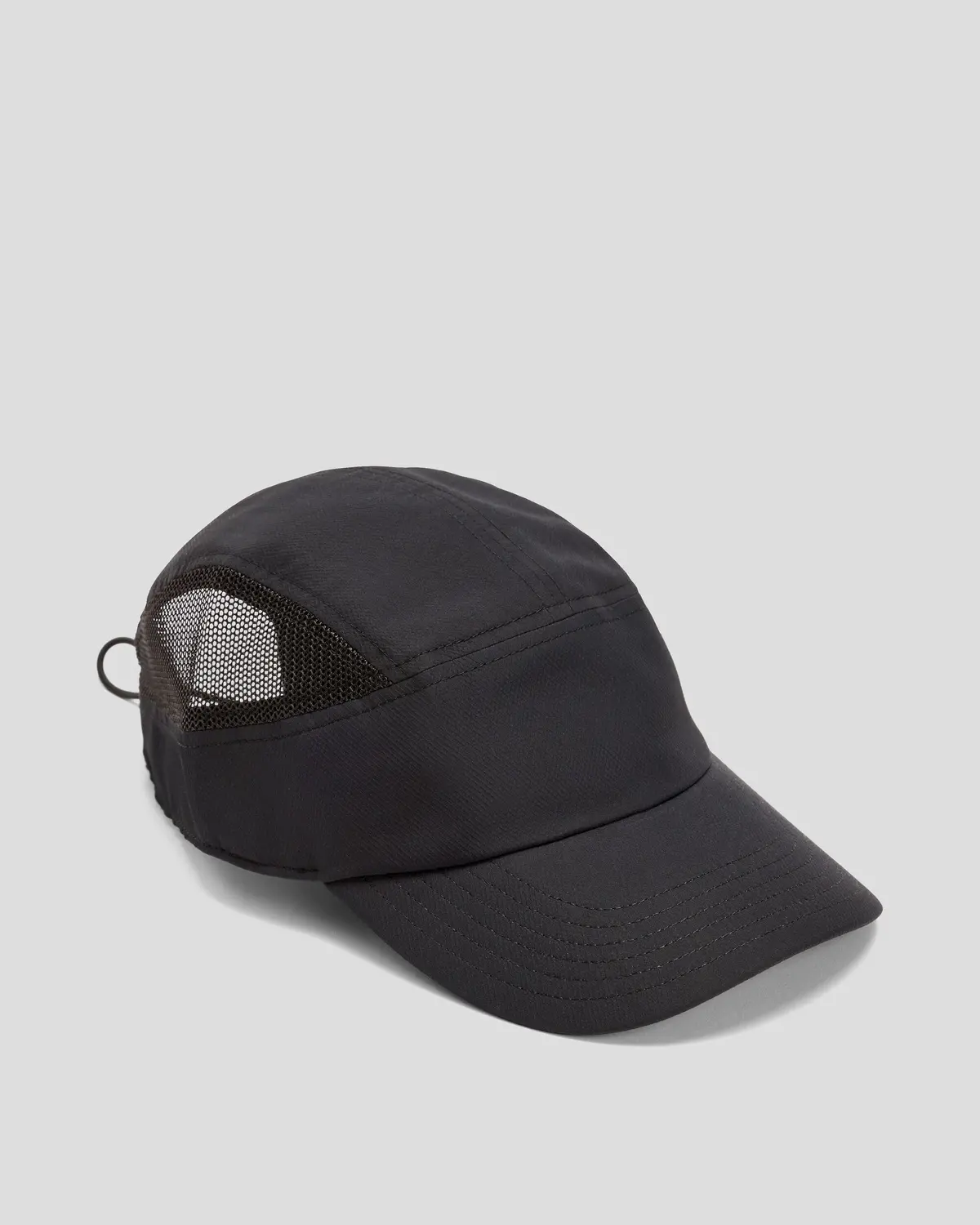 Ot 5 Panel Cap - Black 1