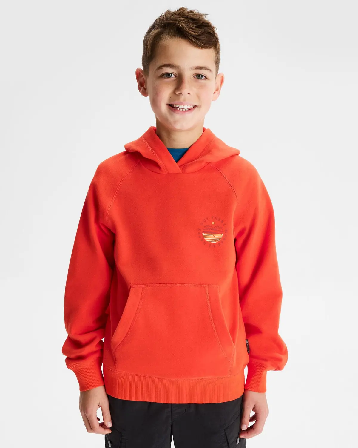 Youth Ot Logo Lt Bb Hoodie - Hut Orange 1