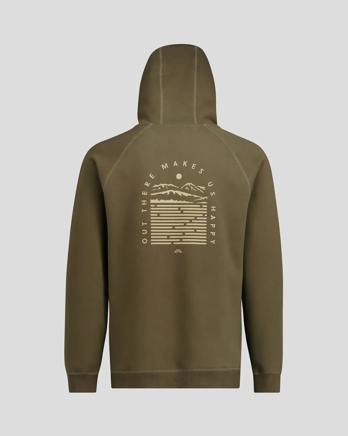 Men's Ot Logo Lt Bb Hoodie - Light Moss 2