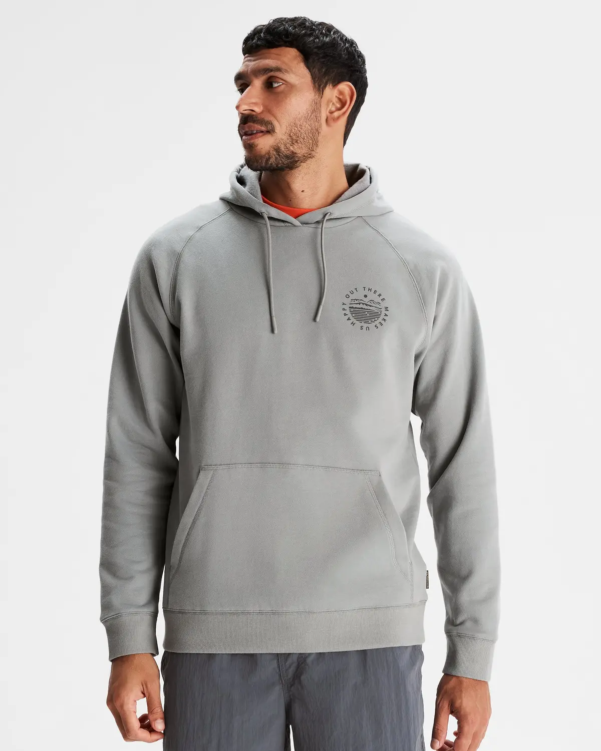 Men's Ot Logo Lt Bb Hoodie - Light Moon 1