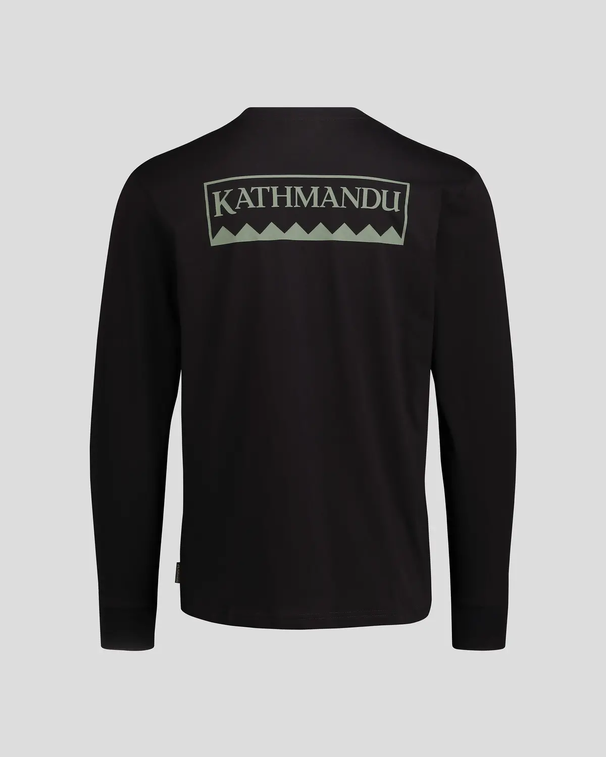 Men's Heritage Organic Cotton Long Sleeve T-Shirt - Black 5