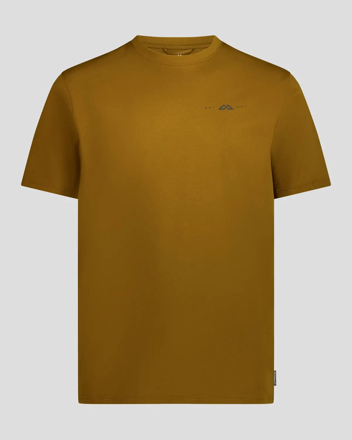 Men's Mountain Rays Organic Cotton T-Shirt - Bark 5