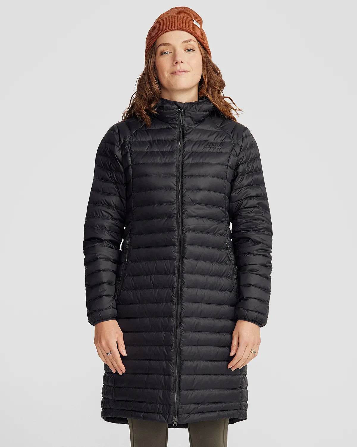 Women's Heli Down Parka Jacket - Black Stingray 1