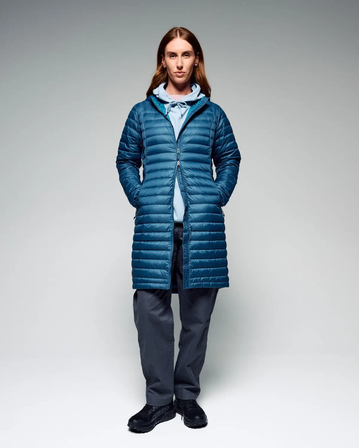 Women's Heli Down Parka - Deep Lagoon 1
