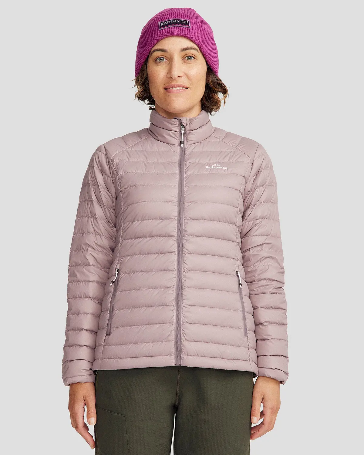 Women's Heli Down Jacket 4.0 - Thistle 1