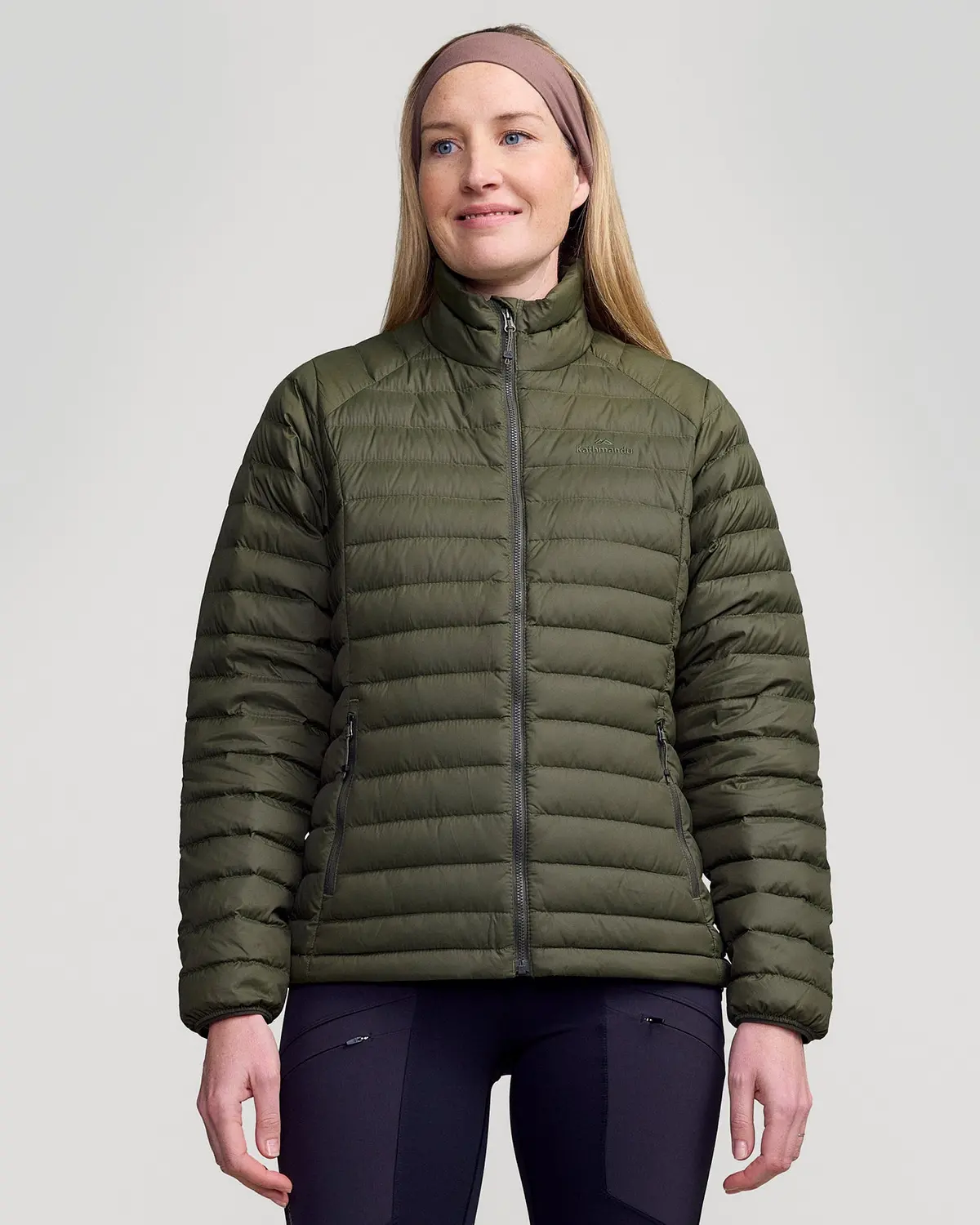 Women's Heli Down Jacket 4.0 - Light Moss 1