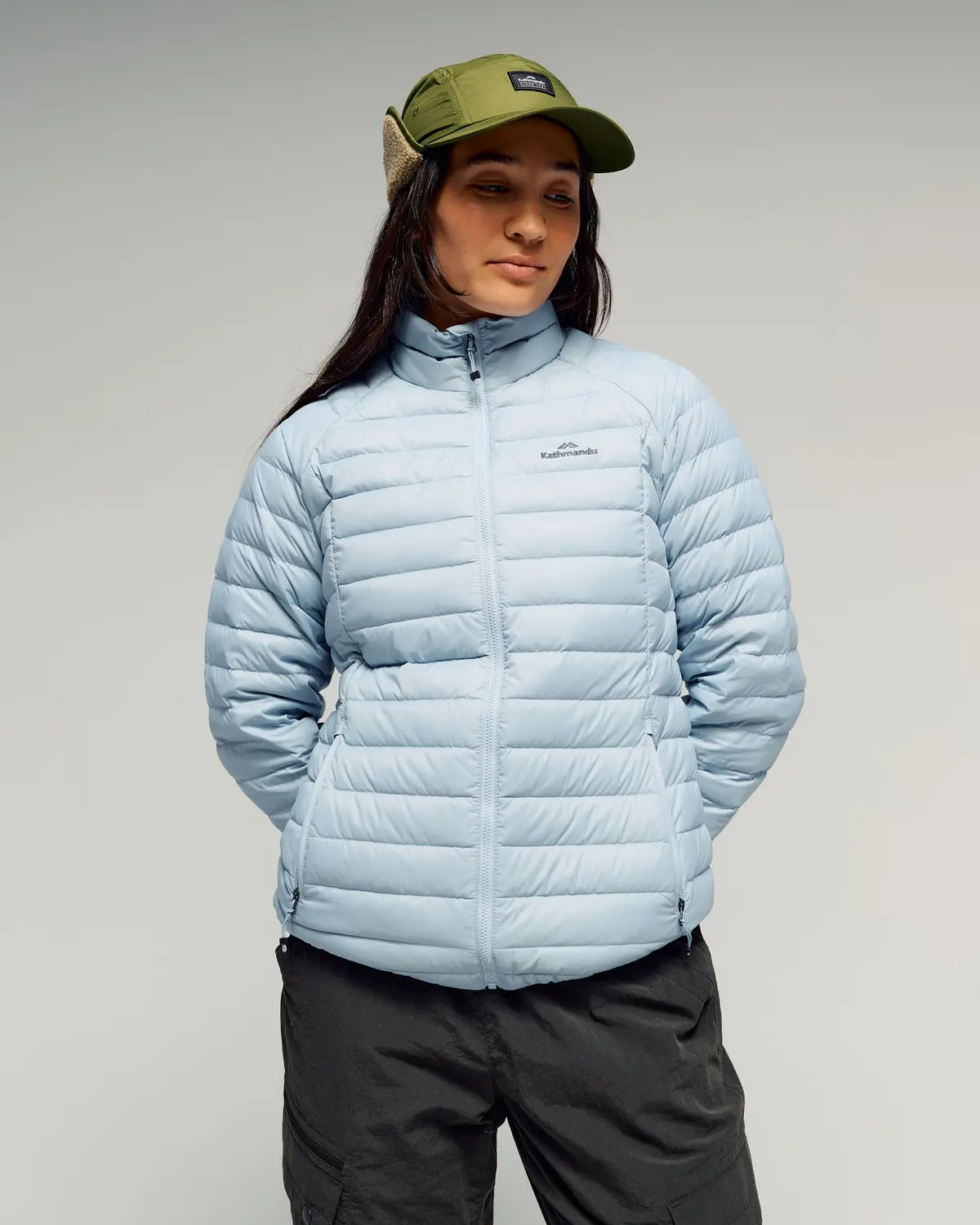 Women's Heli Down Jacket V4 - Tech Blue 1