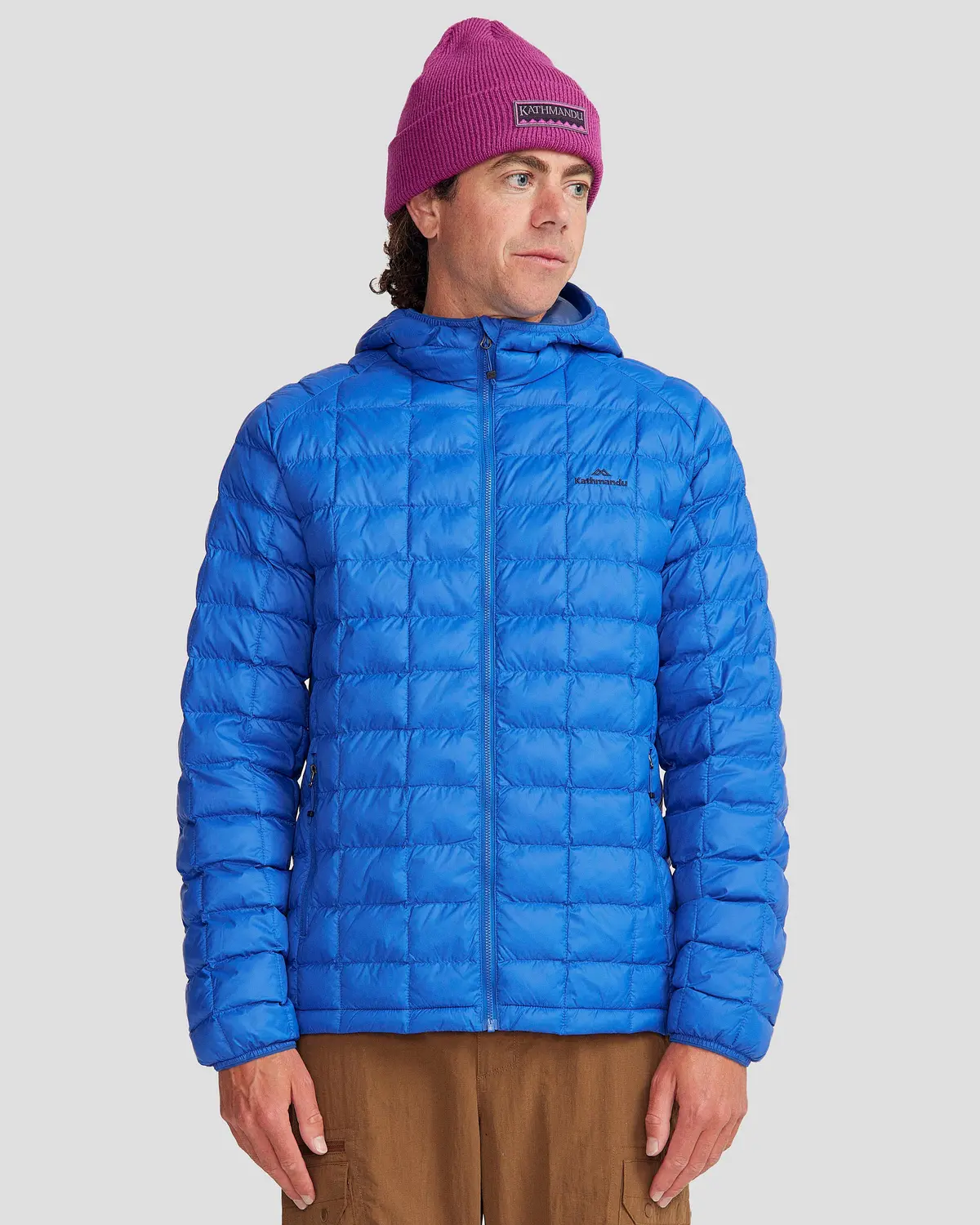 Men's Heli Insulated Hooded Jacket - Peak Blue 1