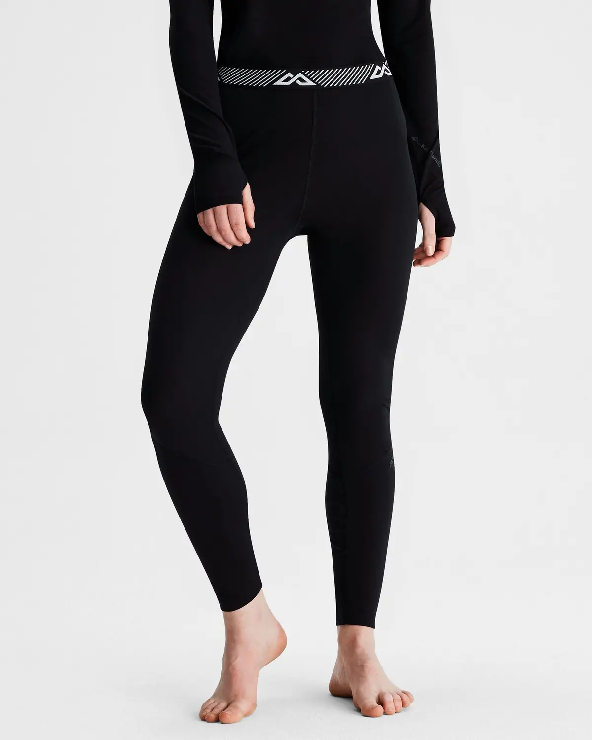 Women's Kmdaction Baselayer Leggings - Black 1