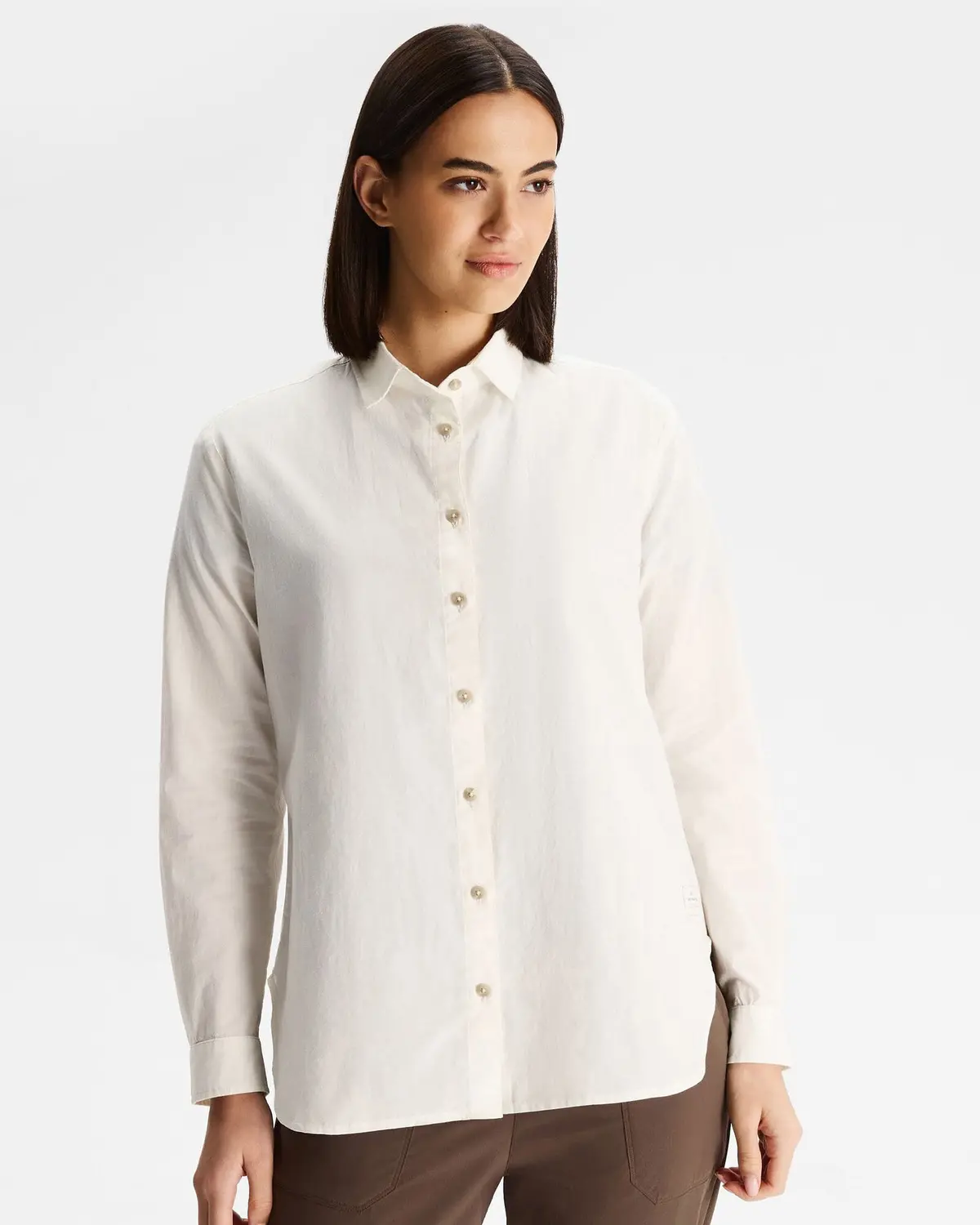 Women's Flaxton Lt Long Sleeve Shirt - White 1