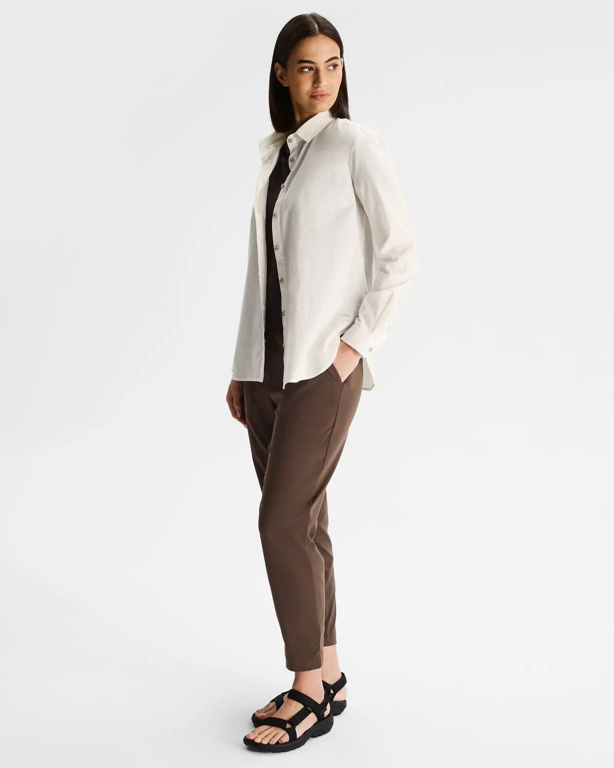 Women's Flaxton Lt Long Sleeve Shirt - White 2