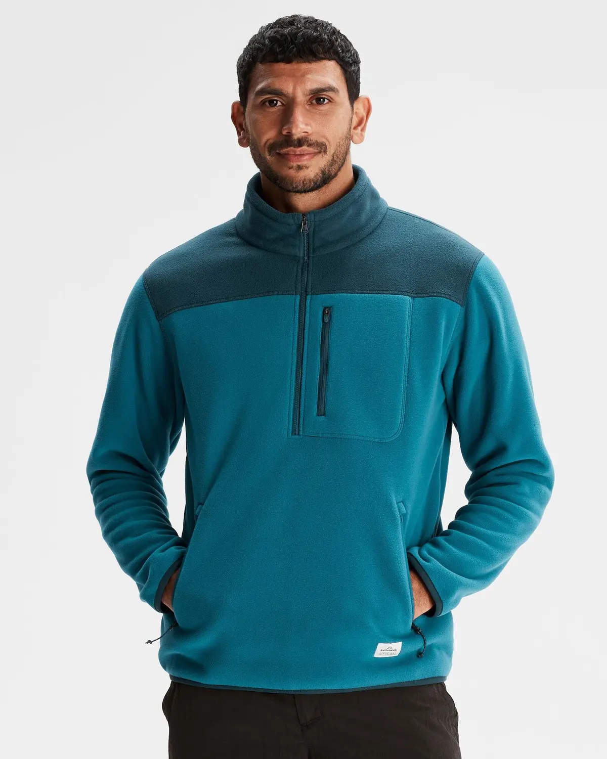 Retro Ridge 200 Men's Primaloft Pullover - Eddy/Deep Lagoon 1