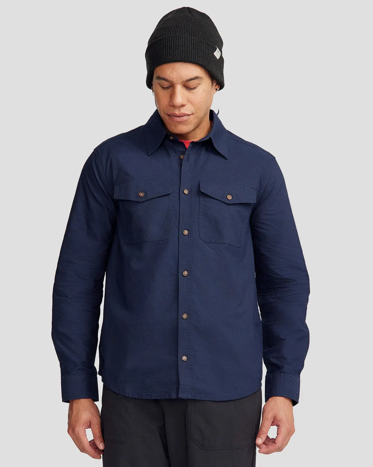 Vander Ht Men's Long Sleeve Shirt - Pure Navy 1