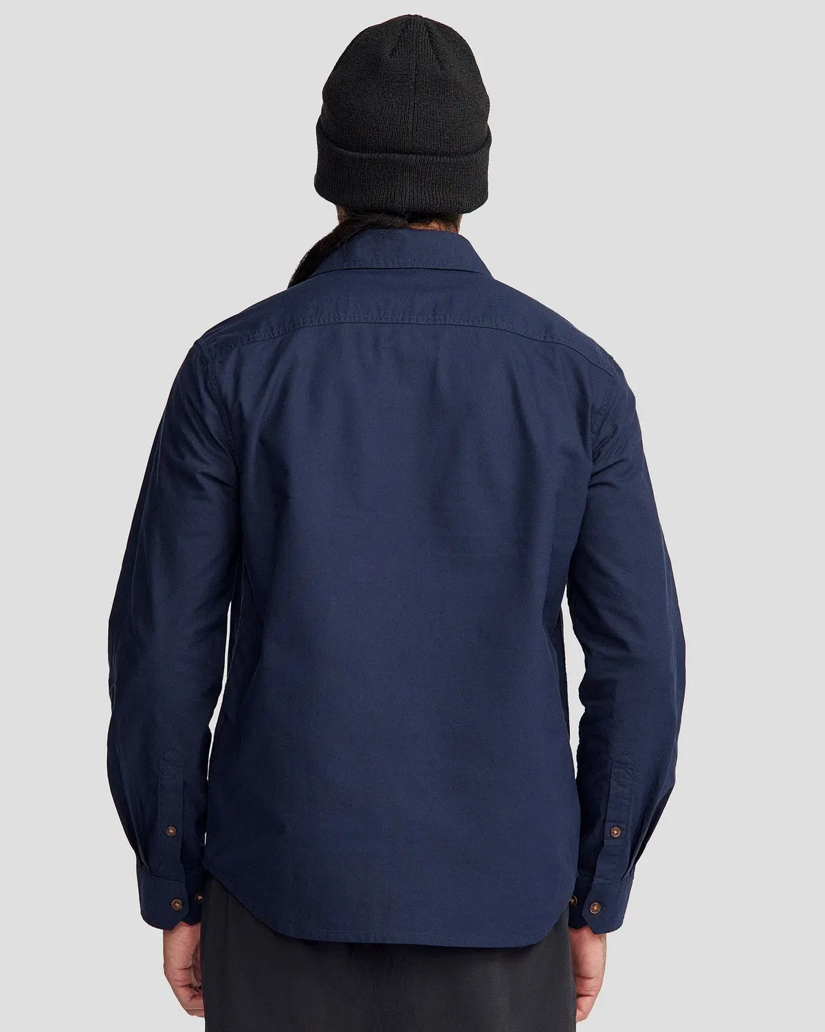 Vander Ht Men's Long Sleeve Shirt - Pure Navy 4