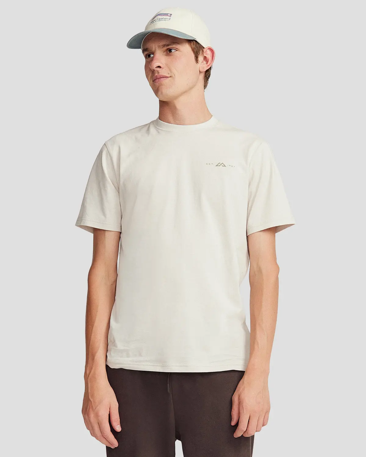 Men's 1987 Organic Cotton S/S Tee - White 1